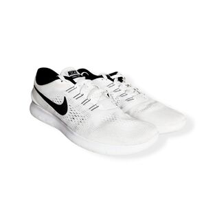 Nike Free Run Women's White Running Athletic Shoes Sneakers Size 9.5